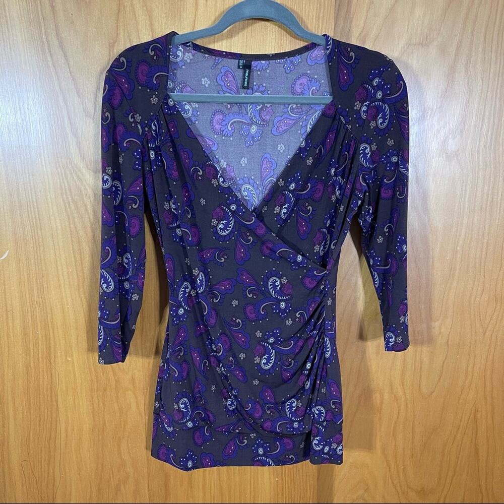 Maurices Vintage Blouse, Size Small, Ruching on the side! Excellent condition!